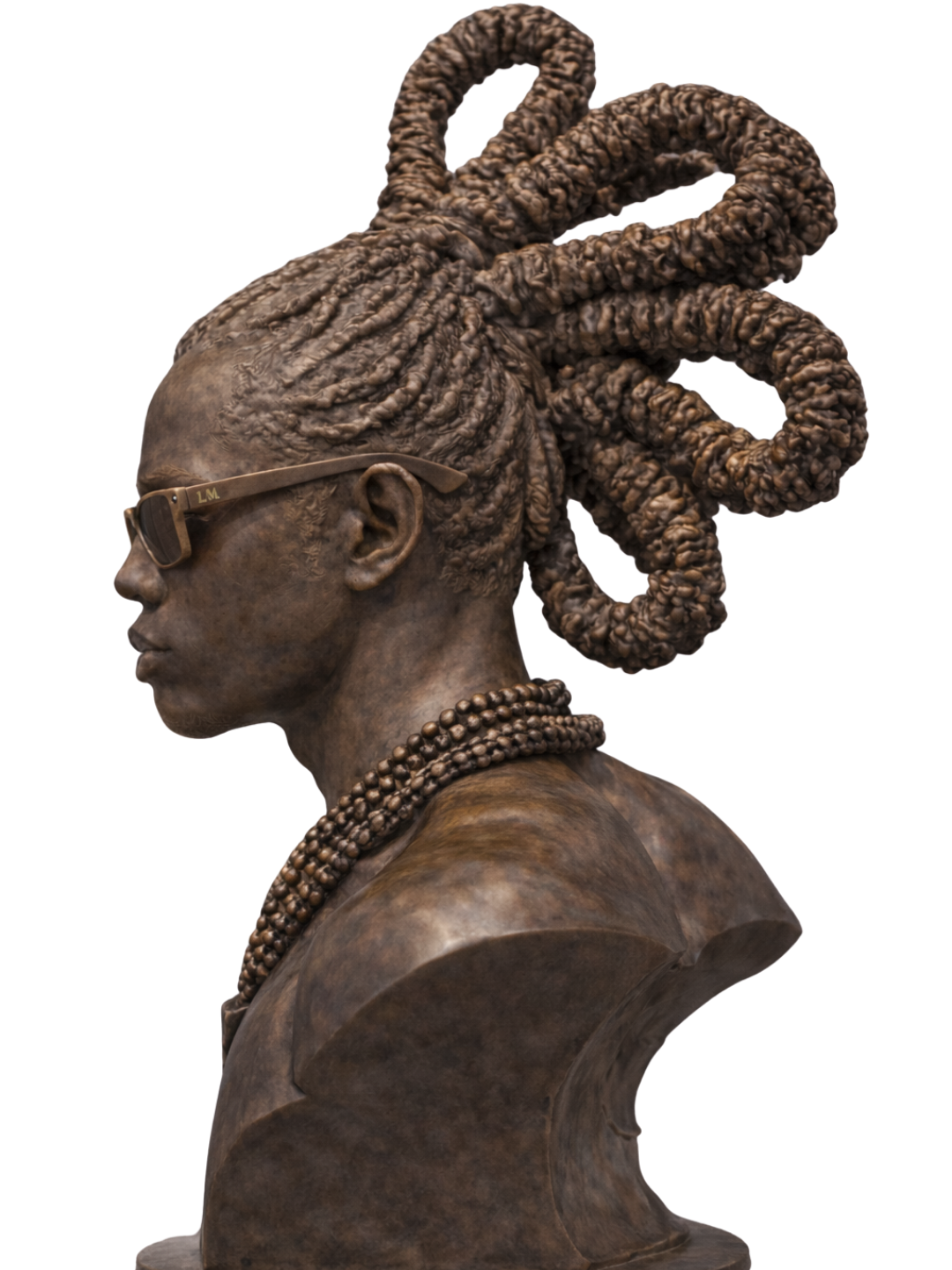 LaRonz Murray bronze bust mark